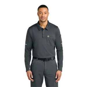 Carhartt® FLD & RSCU Long Sleeve Polo