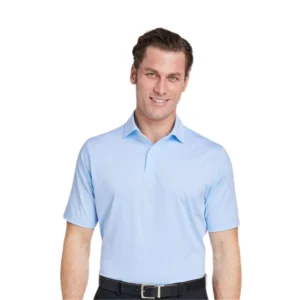 Men's USA Made Mini Stripe Tech Polo