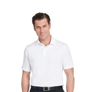 Men's USA Made Tournament Solid Tech Polo