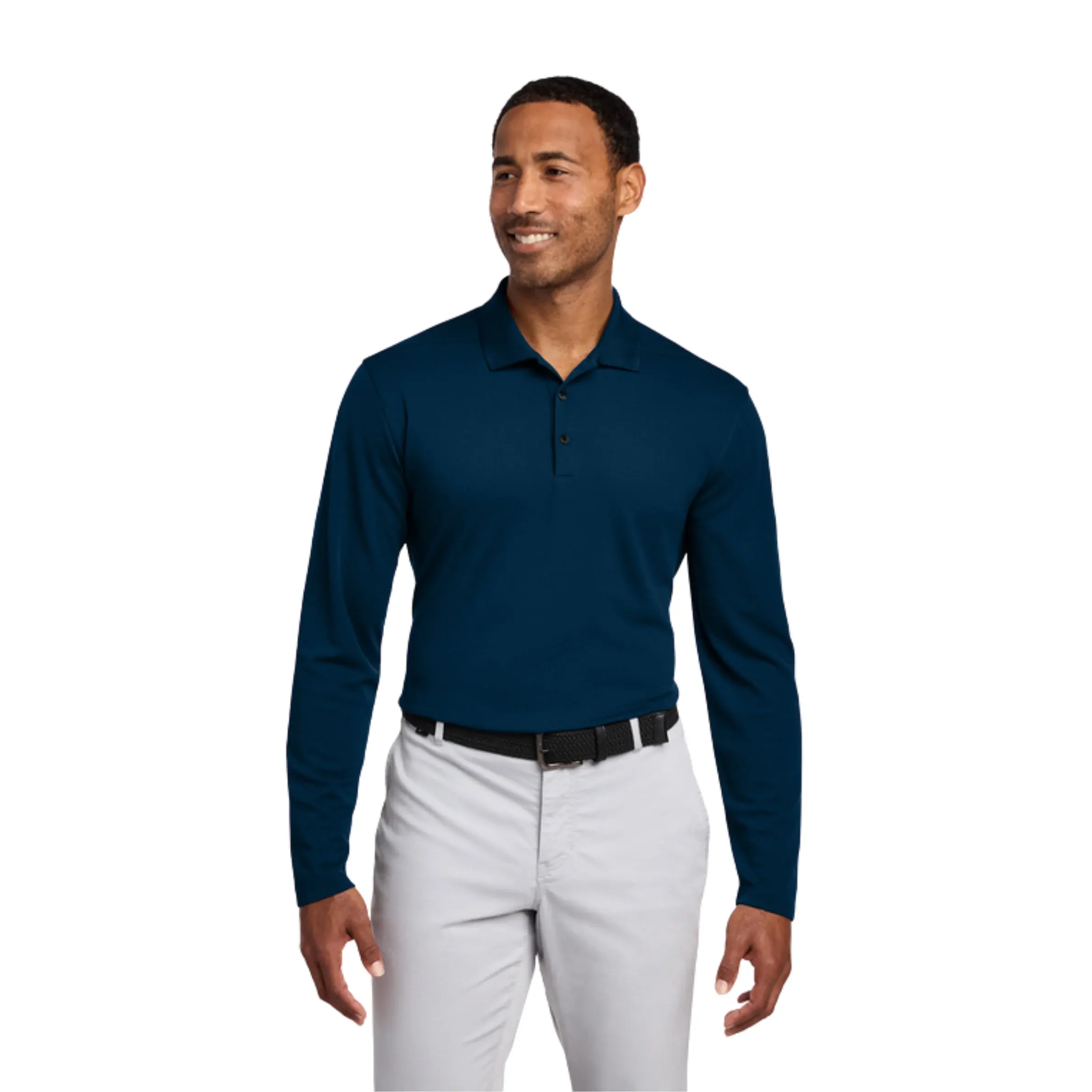 Nike Dri-FIT Micro Pique 2.0 Long Sleeve Polo