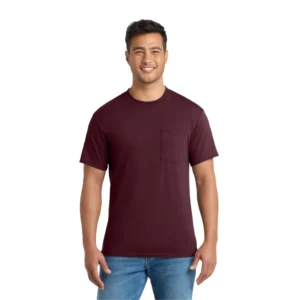 Port & Co™ Tall Core Blend Pocket Tee
